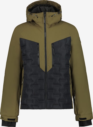 ICEPEAK Zunanja jakna 'Ferris' | kaki / črna barva, Prikaz izdelka