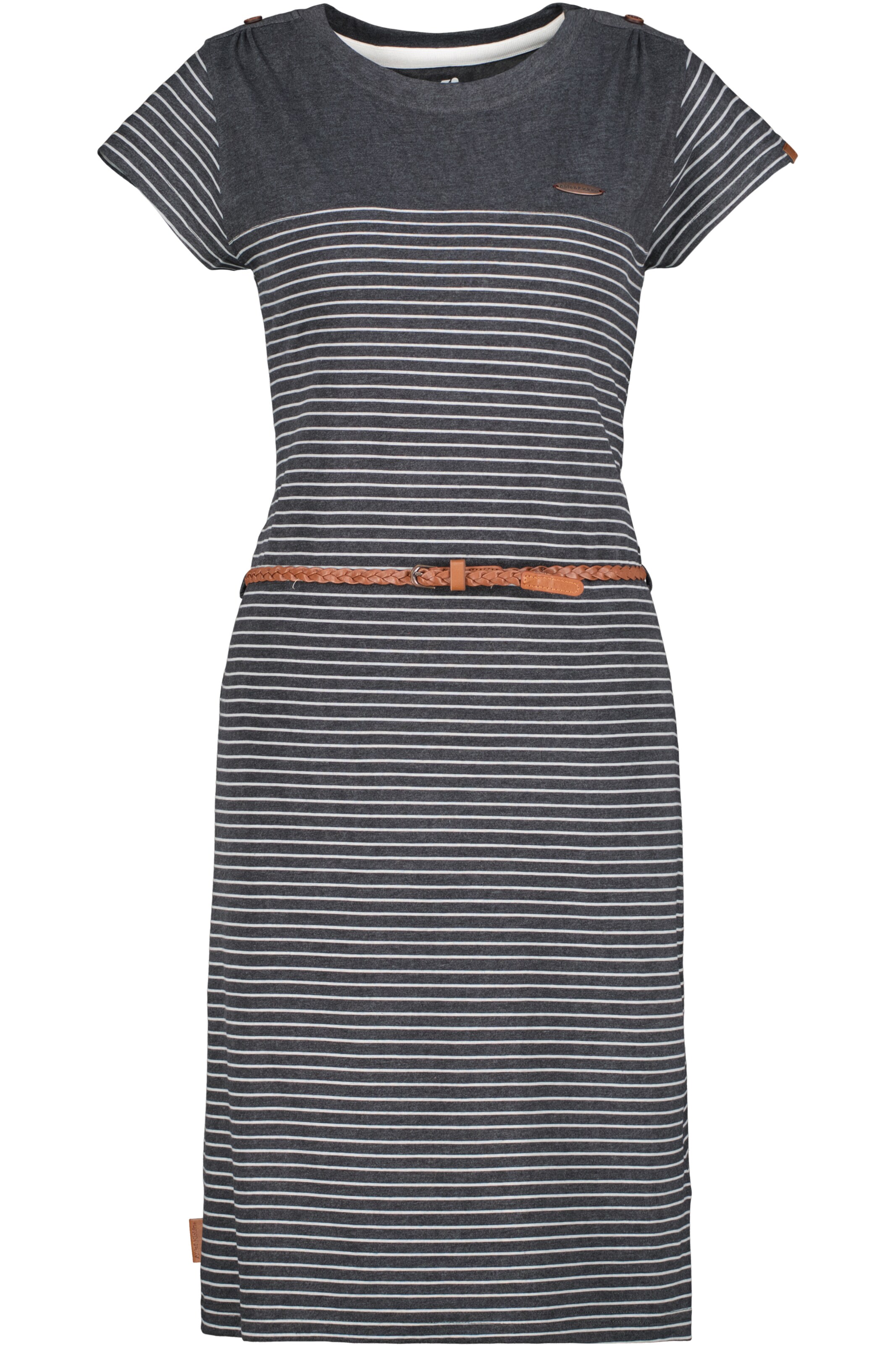 alife & kickin Summer Dress 'LeoniceAK' in Grey: front