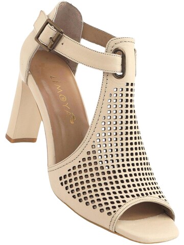 Limoya Slingpumps 'Monica' in Beige: voorkant