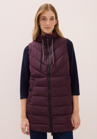 CECIL Weste in Rot: Vorderseite