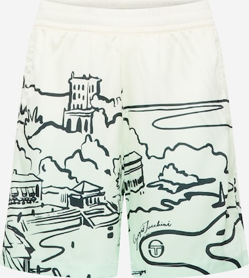 Sergio Tacchini Loosefit Shorts 'CABANA' in Grün: predná strana