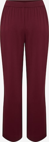 SAINT TROPEZ Loose fit Pants in Red: front