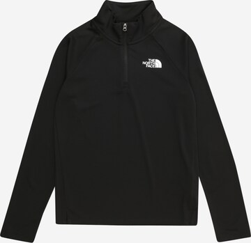 melns THE NORTH FACE Sporta krekls 'NEVER STOP': no priekšpuses