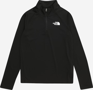 Tricou funcțional 'NEVER STOP' de la THE NORTH FACE pe negru: față