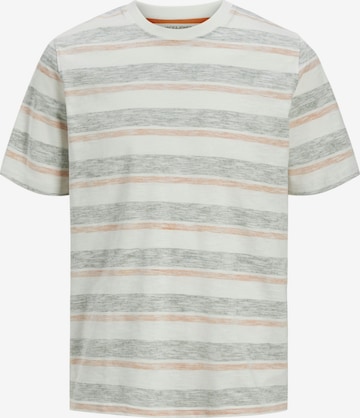 T-shirt 'Jack & Jones - Heren t-shirt' JACK & JONES en blanc : devant