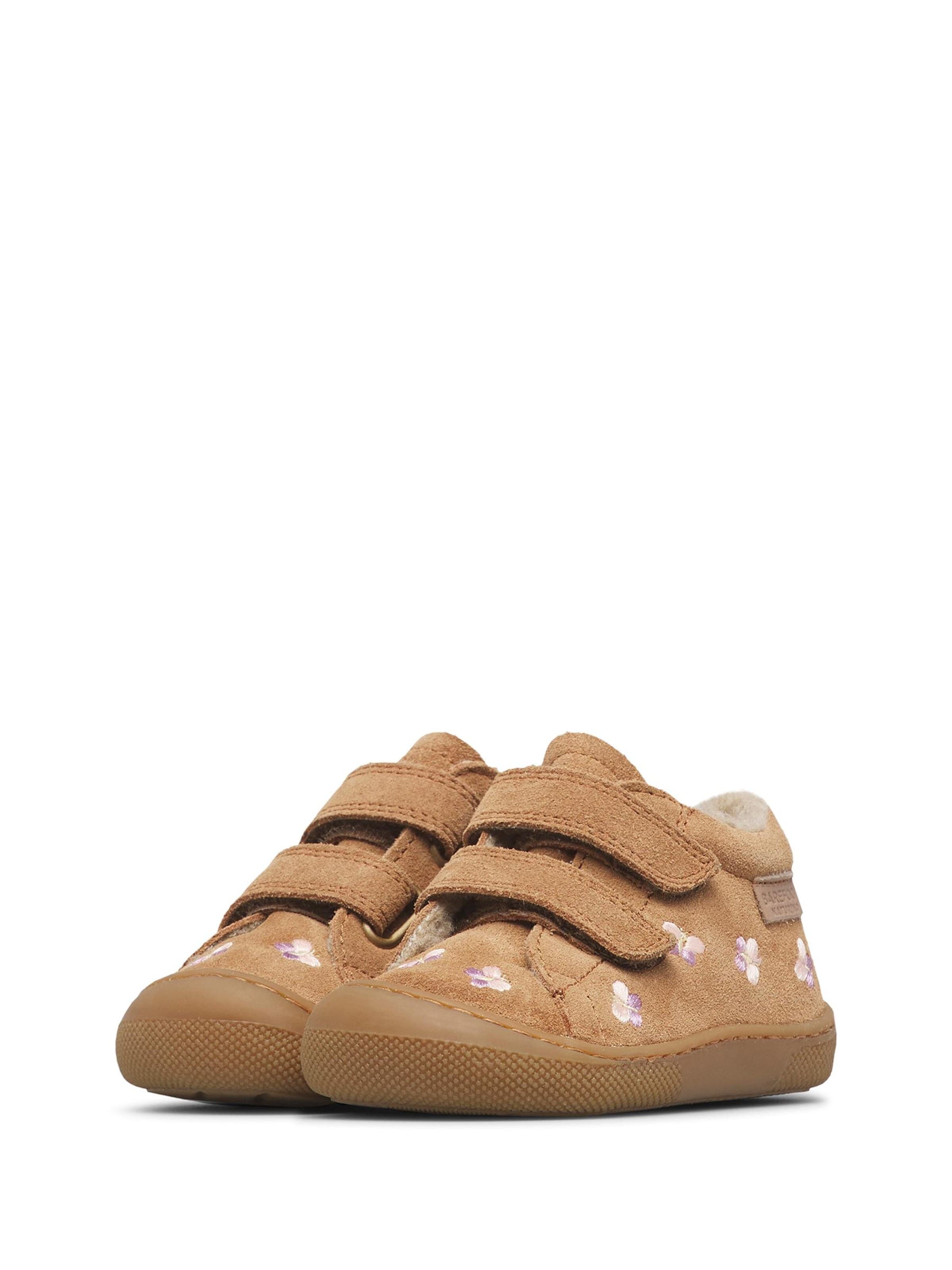 NATURINO Sneakers 'BAREFOOT AMUR VL EMBR.BUTTERFLY' in Roze
