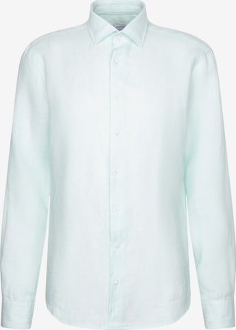 SEIDENSTICKER Businesshemd in Grün: Vorderseite