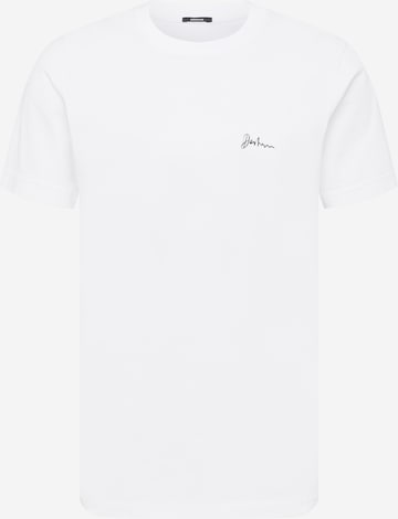 T-Shirt DENHAM en blanc : devant