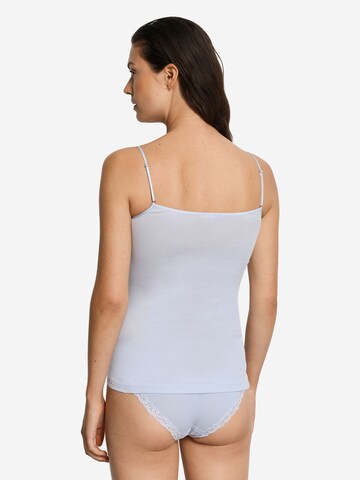 Hanro Spaghettitop ' Moments ' in Blau