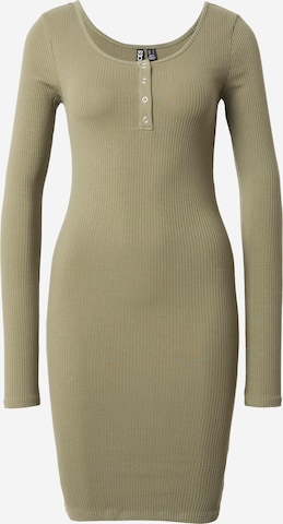 Abito 'KITTE' di PIECES in verde: frontale