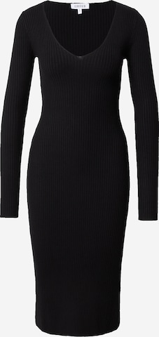 EDITED - Vestido 'JUNA' en negro: frente