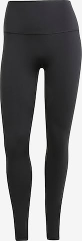 Skinny Pantaloni sportivi 'All Me Sculpt L' di ADIDAS PERFORMANCE in nero: frontale