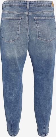 Noisy May Curve Regular Jeans 'JULY' in Blauw