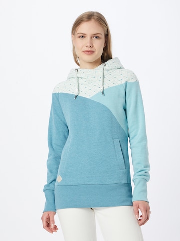 Sweat-shirt Ragwear en bleu : devant