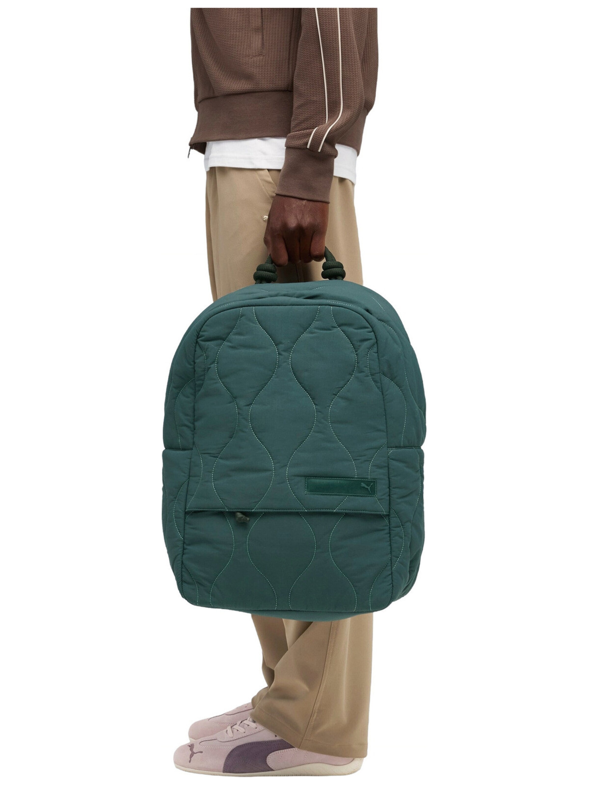 Zaino 'Puma Seasonal Backpack 27L' di PUMA in verde: frontale