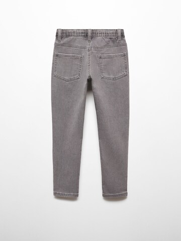 MANGO KIDS Slimfit Jeansy 'Comfy' w kolorze szary