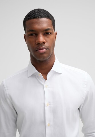 STRELLSON Slim fit Zakelijk overhemd 'Sereno' in Wit