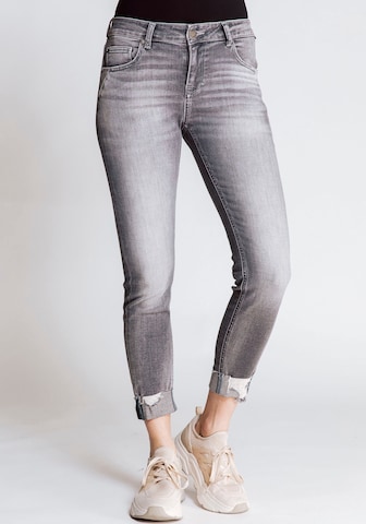 Zhrill Jeans in Grey: front