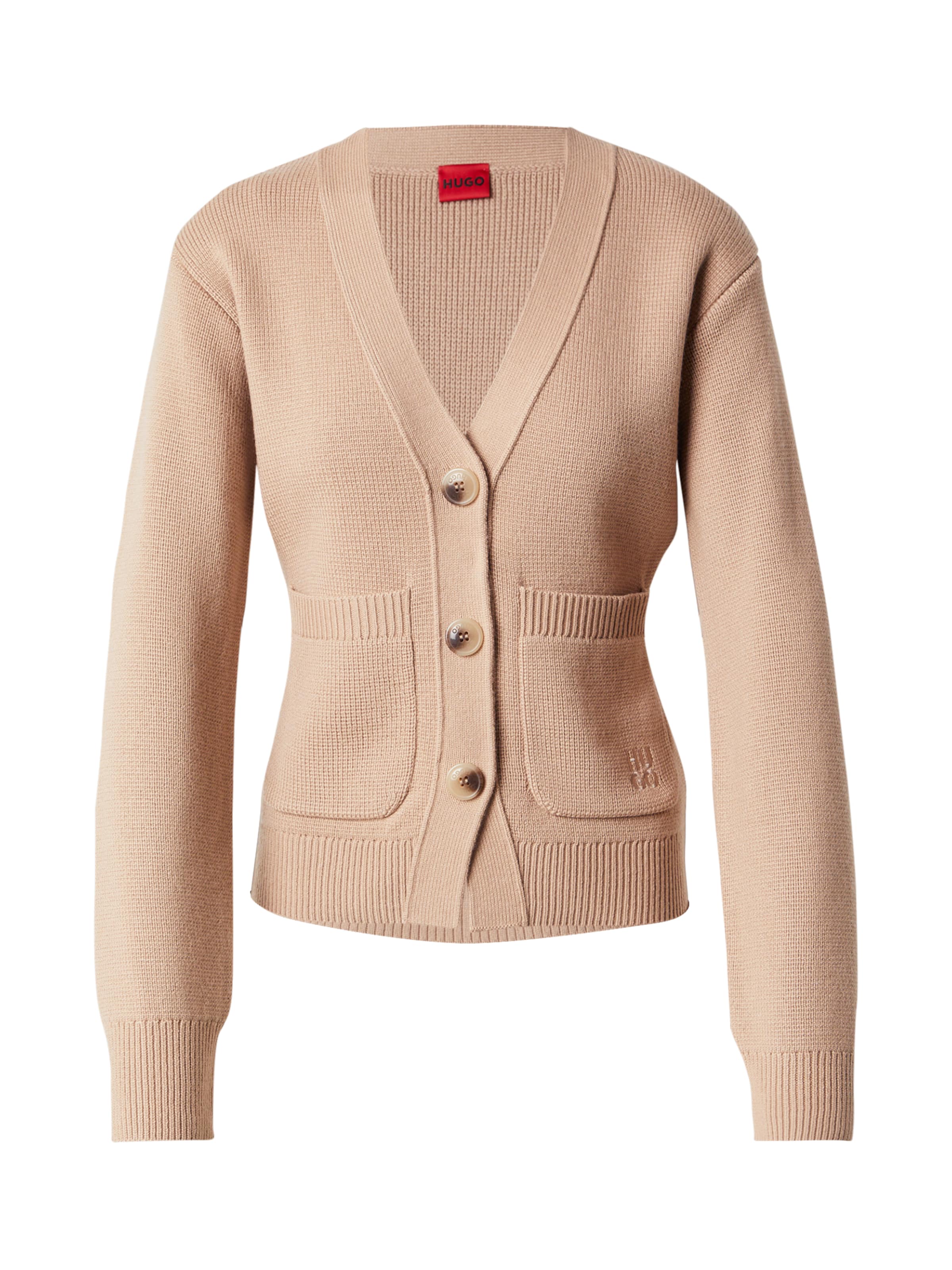 HUGO Cardigan 'Selosina' i brun: forside