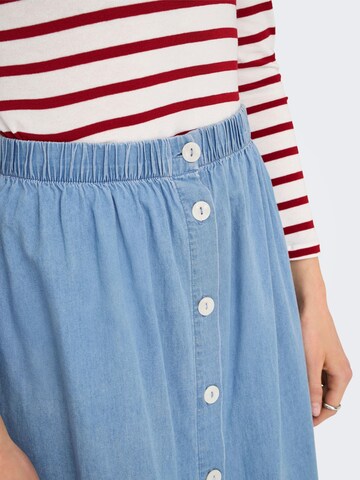 Jupe 'ONLNova' ONLY en bleu