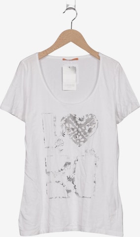 BOSS Orange T-Shirt L in Weiß: Vorderseite