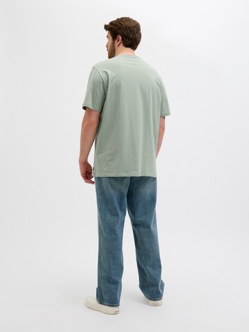 Maglietta 'JJENoa' di Jack & Jones Plus in verde