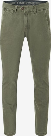 TIMEZONE Hose 'Janno' in Grün: Vorderseite