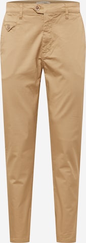 !Solid Regular Chino 'Bishop' in Beige: voorkant