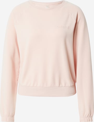 ONLY PLAY Athletic Sweatshirt 'Frei' in Pink: front