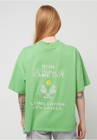 T-shirt 'Flora' Pegador en vert : devant