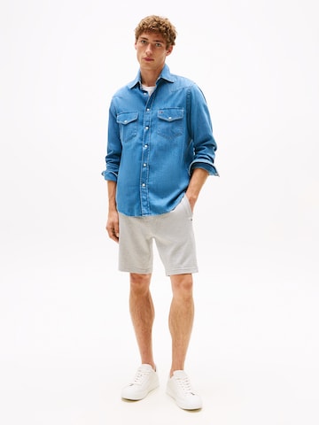 TOMMY HILFIGER Regular Fit Hemd 'WESTERN' in Blau
