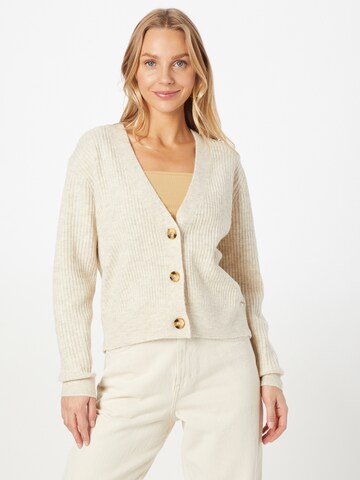 Cardigan TOM TAILOR DENIM en beige : devant