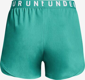 Regular Pantalon de sport 'Play Up' UNDER ARMOUR en vert