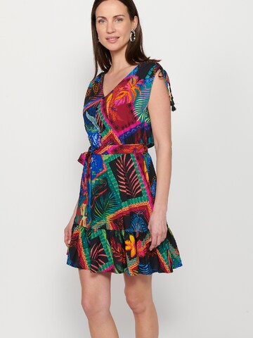 KOROSHI Dress in Mixed colors