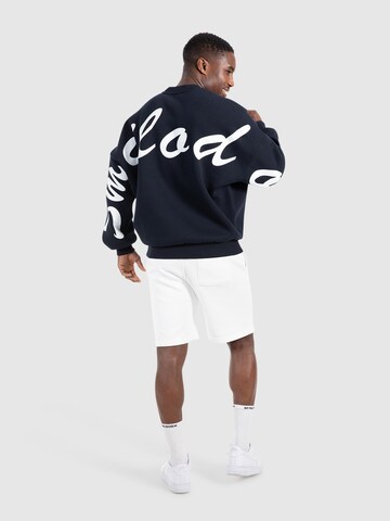 Smilodox Sweatshirt ' Liquid Brail ' in Blue