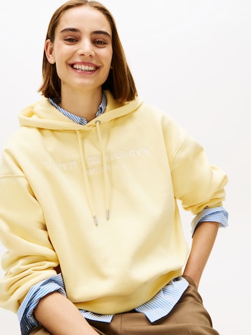 TOMMY HILFIGER Bluzka sportowa w kolorze żółty