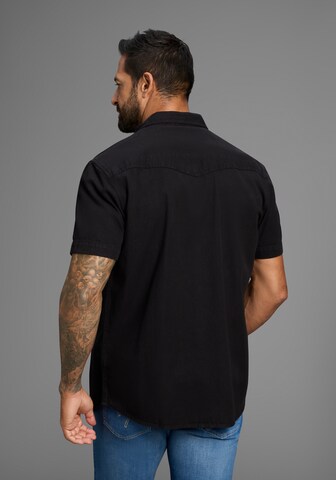 ARIZONA Regular fit Button Up Shirt 'Arizona' in Black