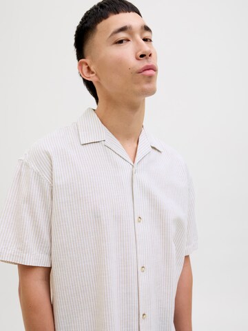 Fit confort Chemise 'JJESummer Resort' JACK & JONES en beige