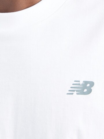balta new balance Marškinėliai