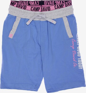 CAMP DAVID Shorts 34 in Blau: predná strana
