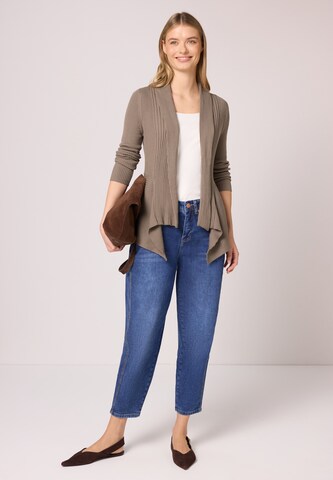 STREET ONE Knit Cardigan in Brown