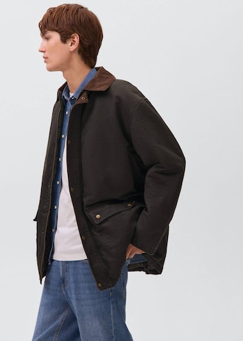MANGO TEEN Between-Season Jacket in Brown