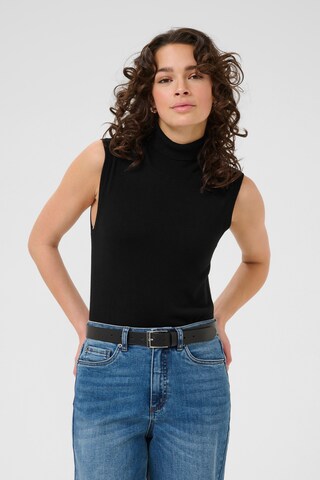 Kaffe - Pullover 'KALizza' em preto: frente