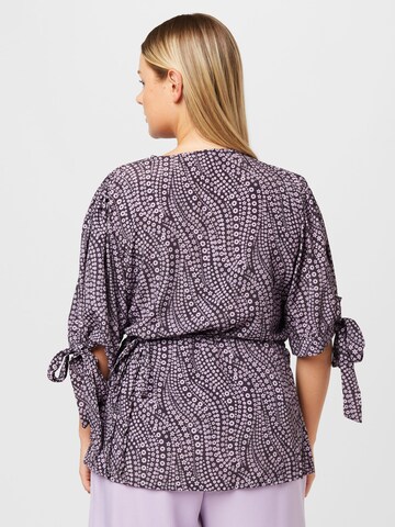 Dorothy Perkins Curve Bluse in Lila