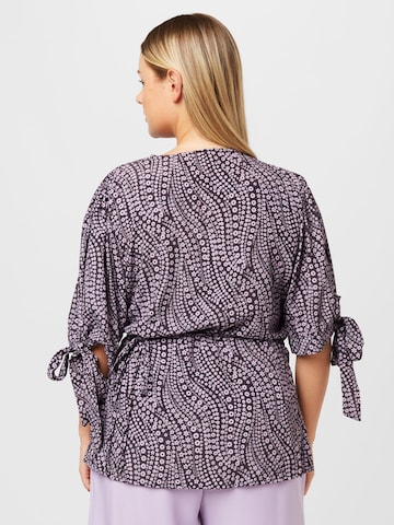 Dorothy Perkins Curve Bluse in Lila