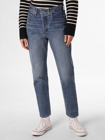 LEVI'S ® Tapered Jeans '501 '81' in Blauw: voorkant