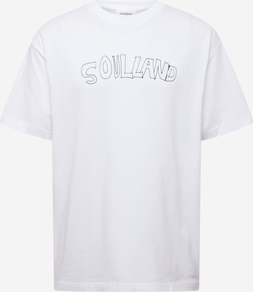T-Shirt 'Kai Roberta' Soulland en blanc : devant