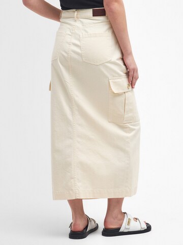 Barbour International Skirt 'Tamsin' in Beige