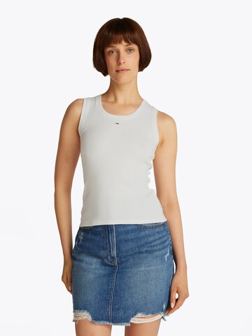 Tommy Jeans Топ 'Essentials' в Бежевый: спереди