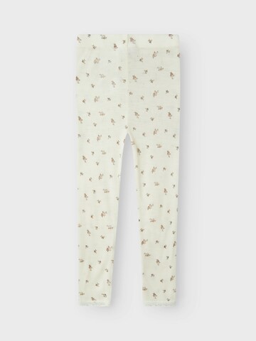 NAME IT Skinny Leggings 'NMFWang' in Wit